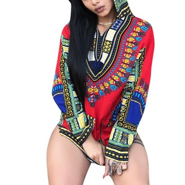 Ethnic African Style Hooded