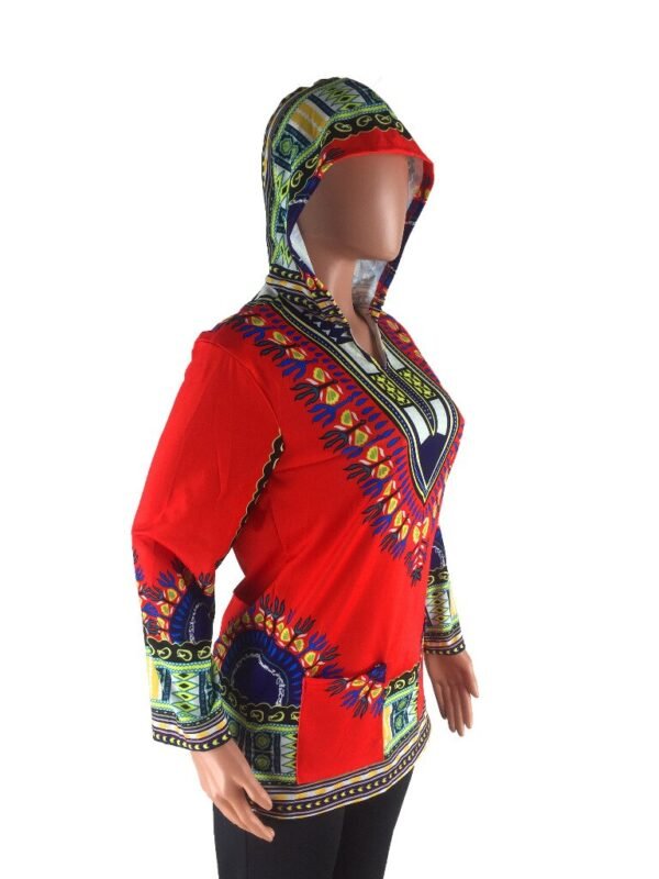 Ethnischer afrikanischer Stil mit Kapuze