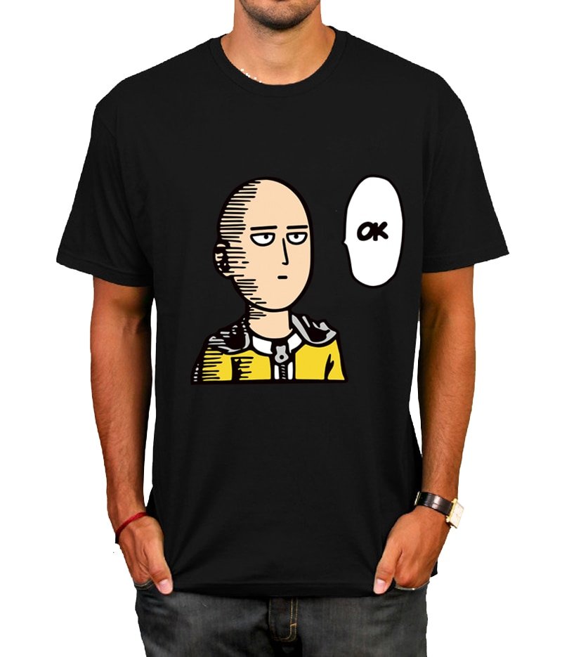 ANIME One Punch Man T shirt imprimé