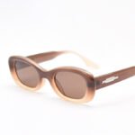 Ovale Retro-Trend-Sonnenbrille